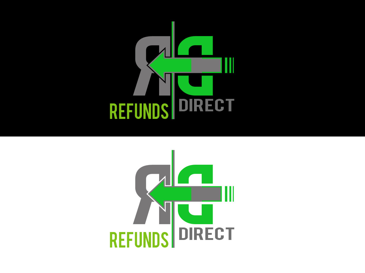 Logo Design by Olisoft for Refunds Direct | Design #178953