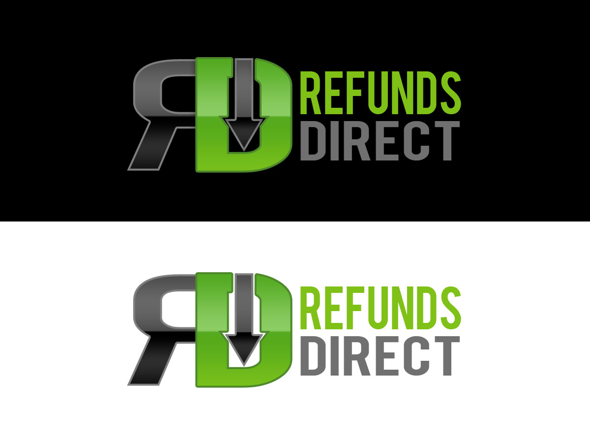 Logo Design by Olisoft for Refunds Direct | Design #178964