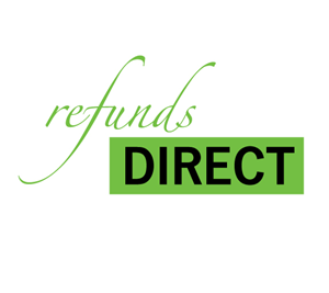 Logo Design by Vicky Frenkel Studio for Refunds Direct | Design: #181839