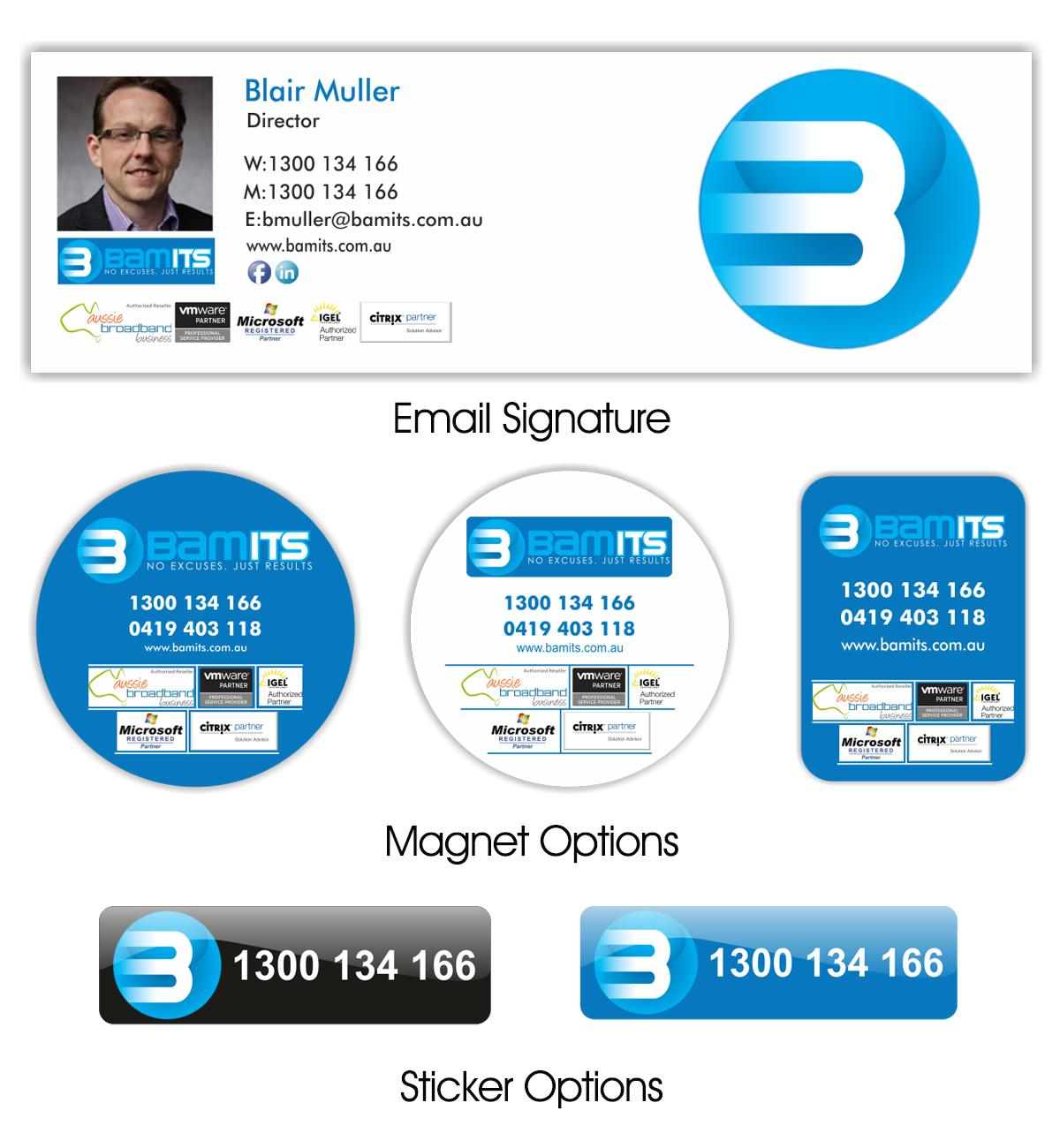 Stationery Design by HollyBlue Studio for BAMITS | Design #4421269