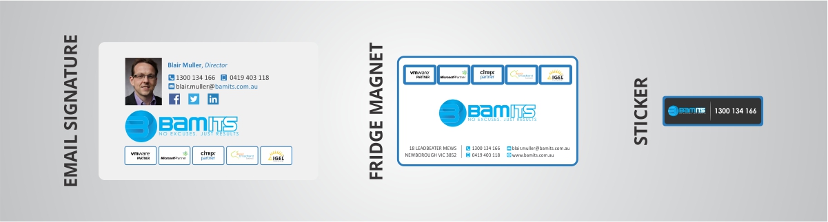 Stationery Design by daitiva for BAMITS | Design #4357632