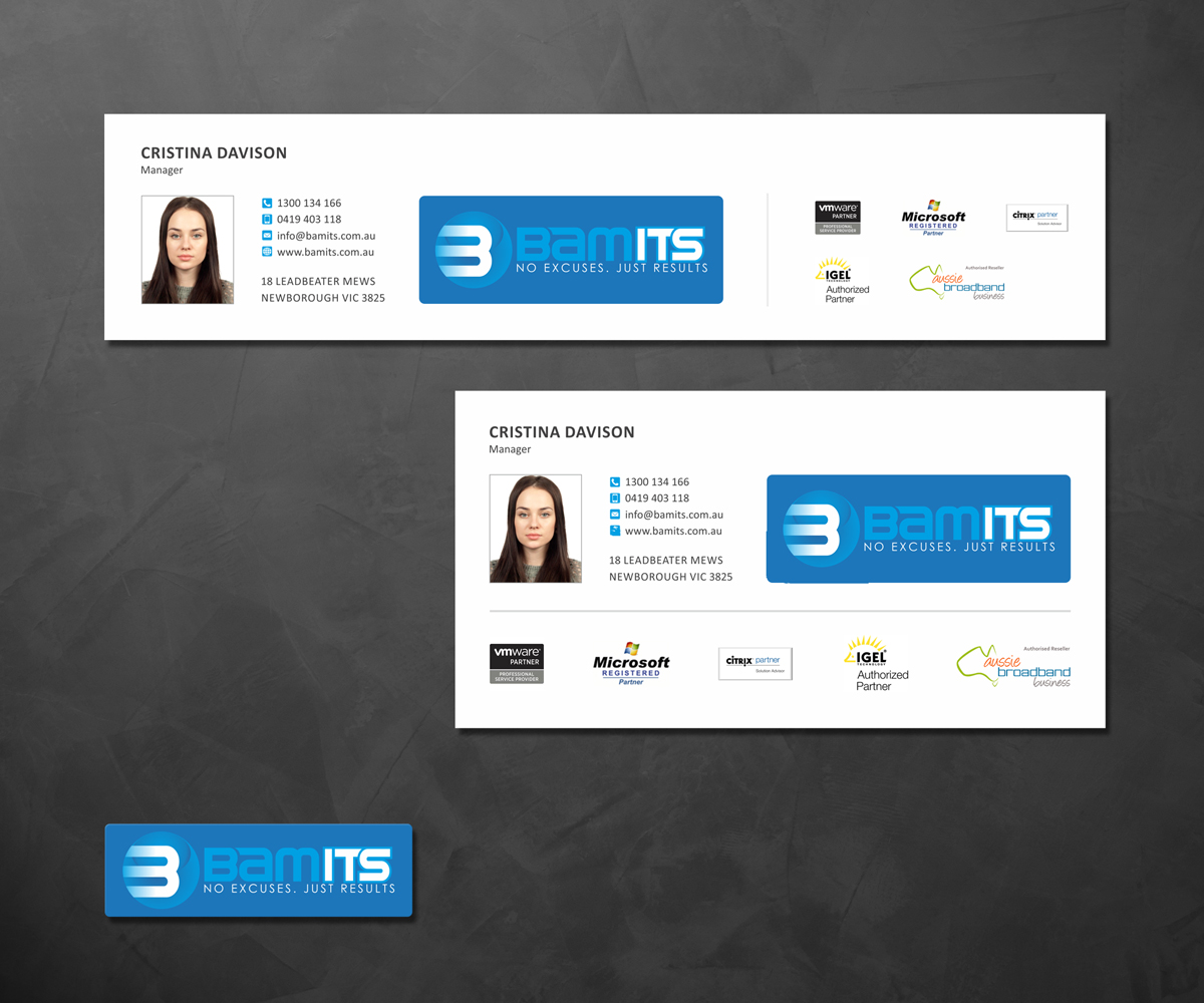 Stationery Design by logodentity for BAMITS | Design #4341529