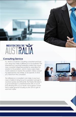 Logo Design by Carlos Alba D. for Innovation Consulting Australia Pty Ltd | Design: #4333920