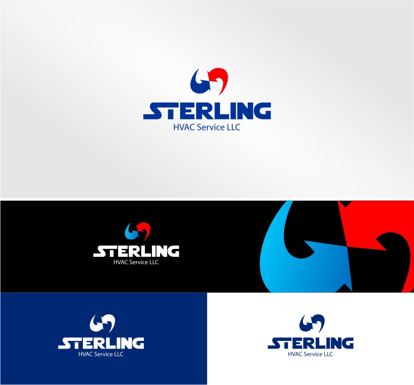 Diseño de Logo por ADesign para Sterling HVAC Service LLC | Diseño #4348836