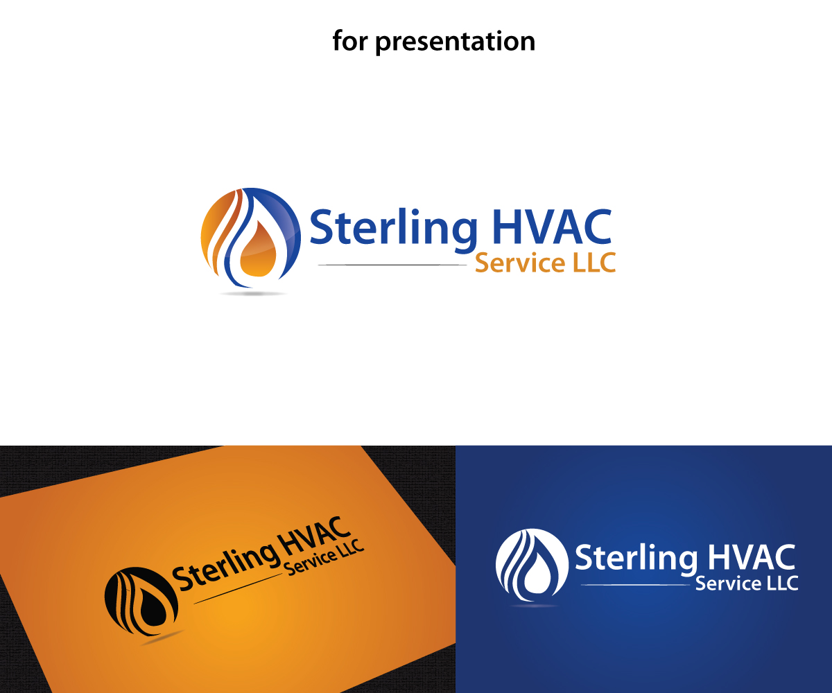 Diseño de Logo por mukta para Sterling HVAC Service LLC | Diseño #4385578