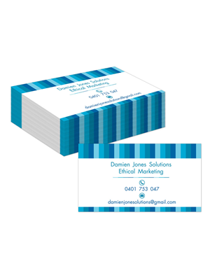 Business Card Design by Nino Qasoshvili