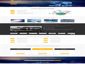 Landing Page Design by GlobalTech