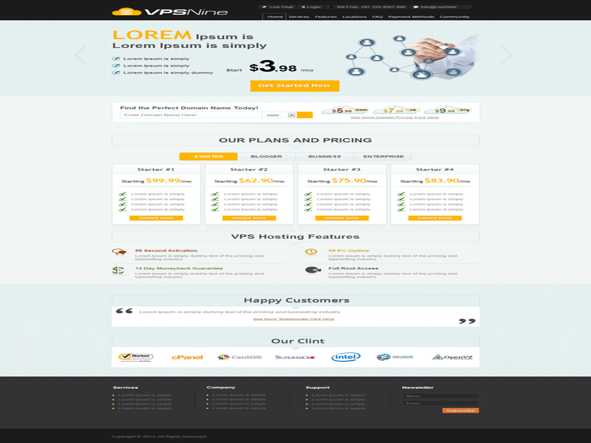 Landing Page Design by GlobalTech for Sharenet Limited | Design #4310173