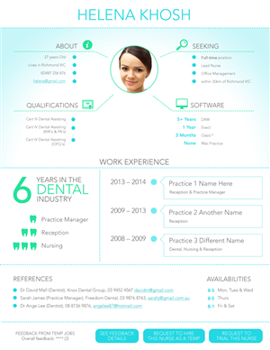 Resume Design by Wendy Rother Designs