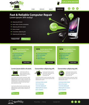 Web Design by wolf for this project | Design: #1234121