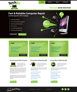 Web Design by wolf for this project | Design: #1235304