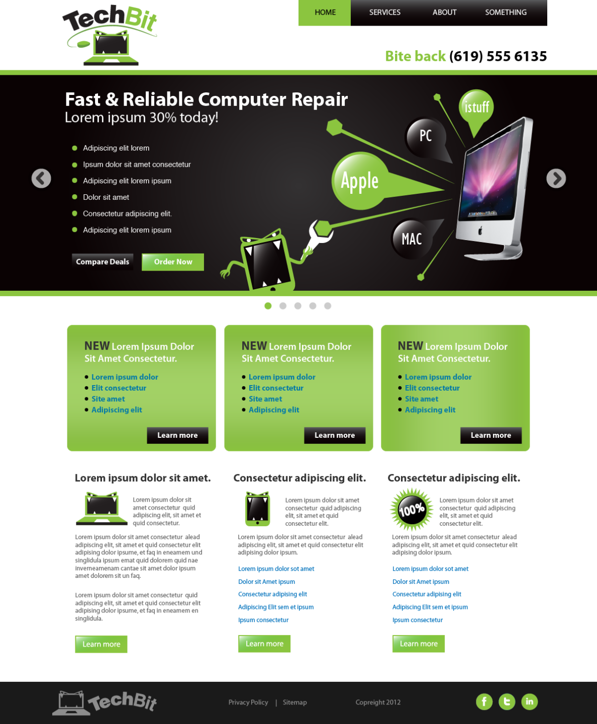 Web Design by wolf for this project | Design #1235307