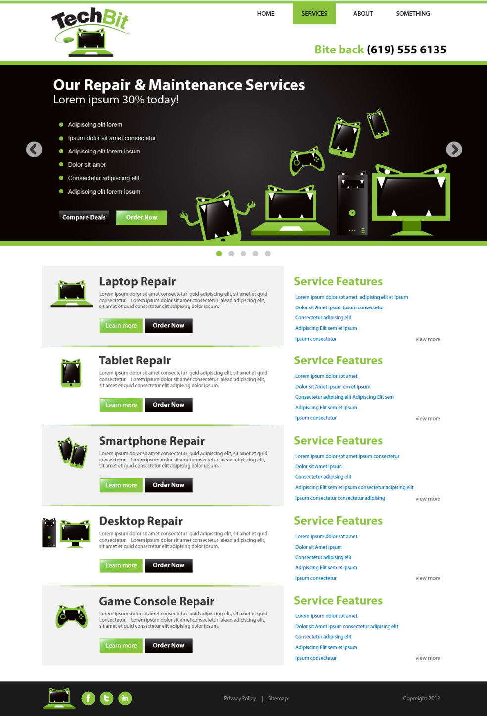 Web Design by wolf for this project | Design #1244220