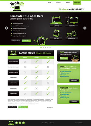 Web Design by wolf for this project | Design: #1247858