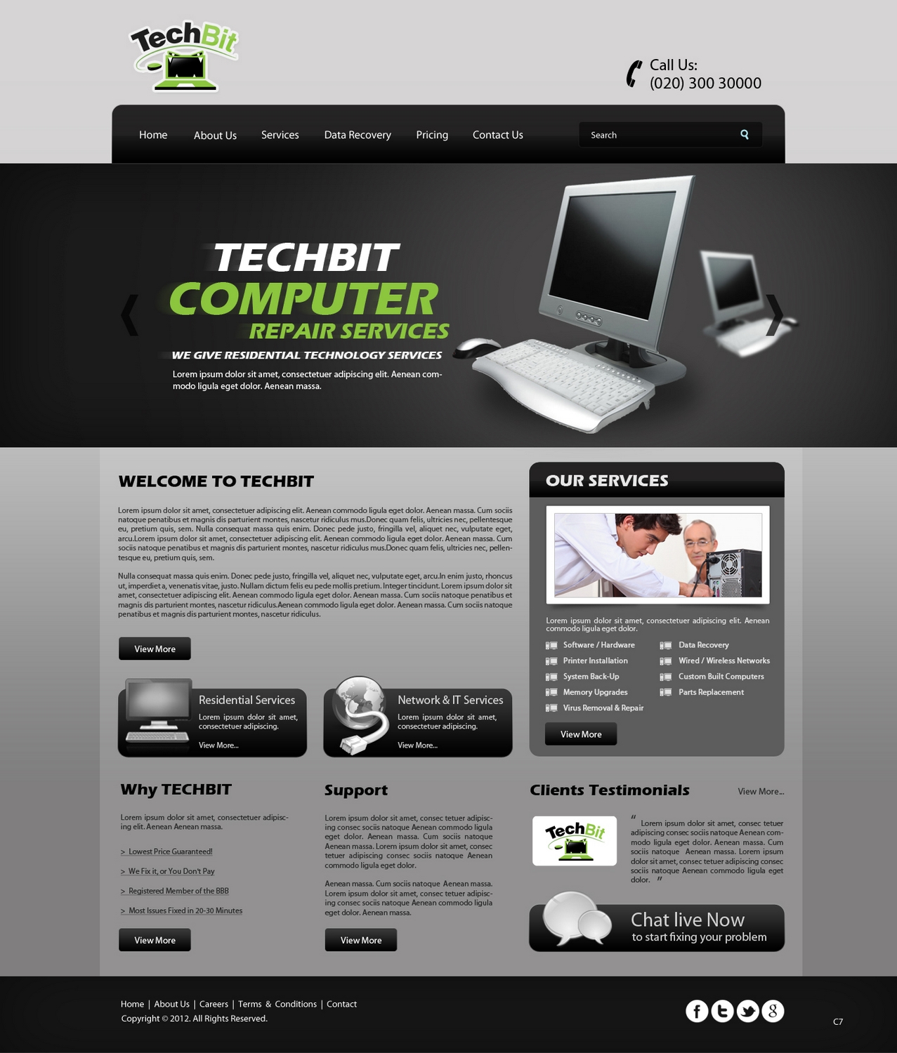Web Design by pb for this project | Design #1234807