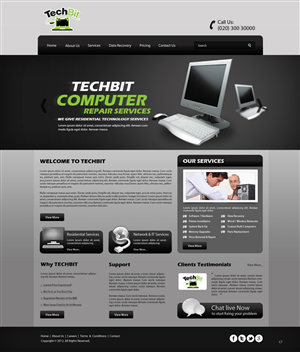 Web Design by pb for this project | Design: #1234807