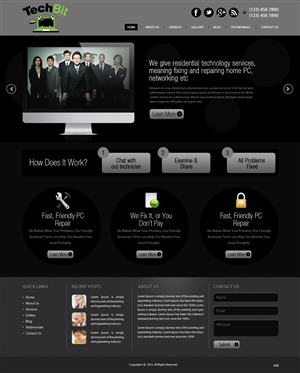 Web Design by pb for this project | Design: #1236039