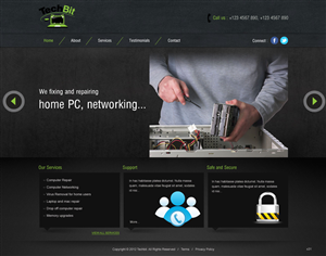 Web Design by pb for this project | Design: #1241217