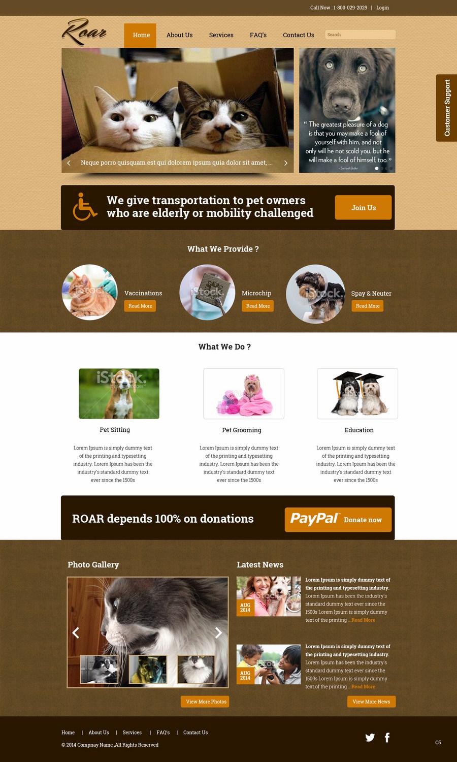 Diseño Web por pb para ROAR | Diseño: #4324288