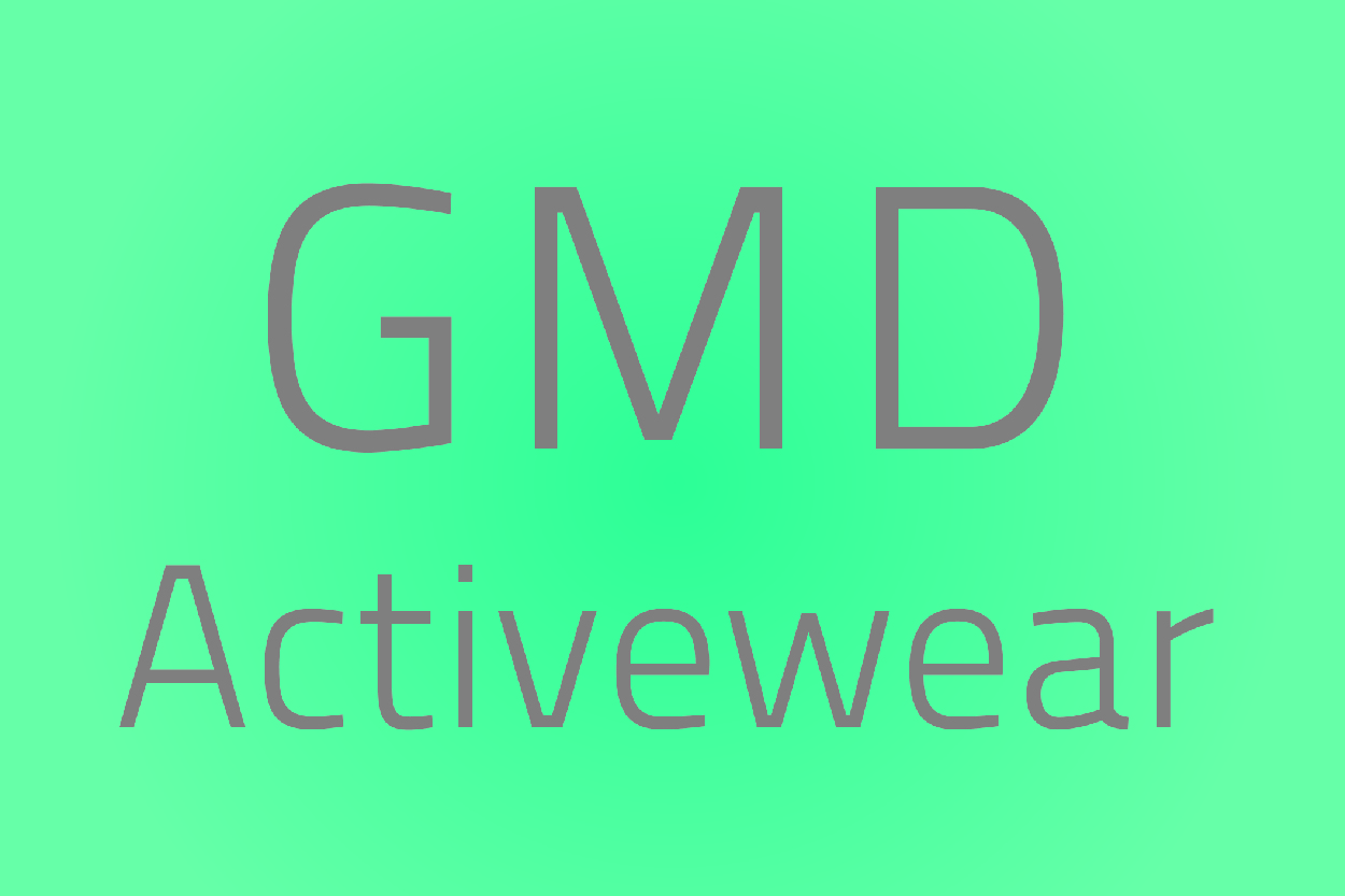Logo Design by Jacquelinemjdesign for GMD ACTIVEWEAR | Design #1232176
