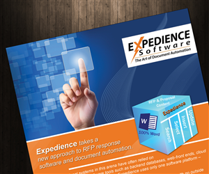Software Company 1-page print advertisement | Advertisement Design by CG PRITAM