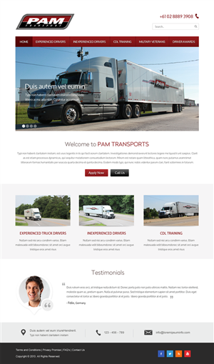 Design Wordpress par Infinity Pix pour Tangent Point Media | Design : #4337609