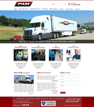 Design Wordpress par harmi_199 pour Tangent Point Media | Design : #4323086
