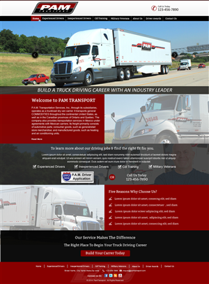 Design Wordpress par harmi_199 pour Tangent Point Media | Design : #4335379