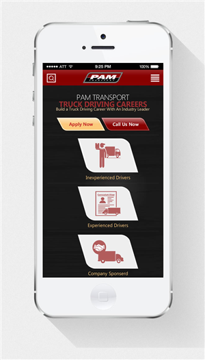 WordPress Site Design For PAMDrivers.com | Wordpress Design by TechWise