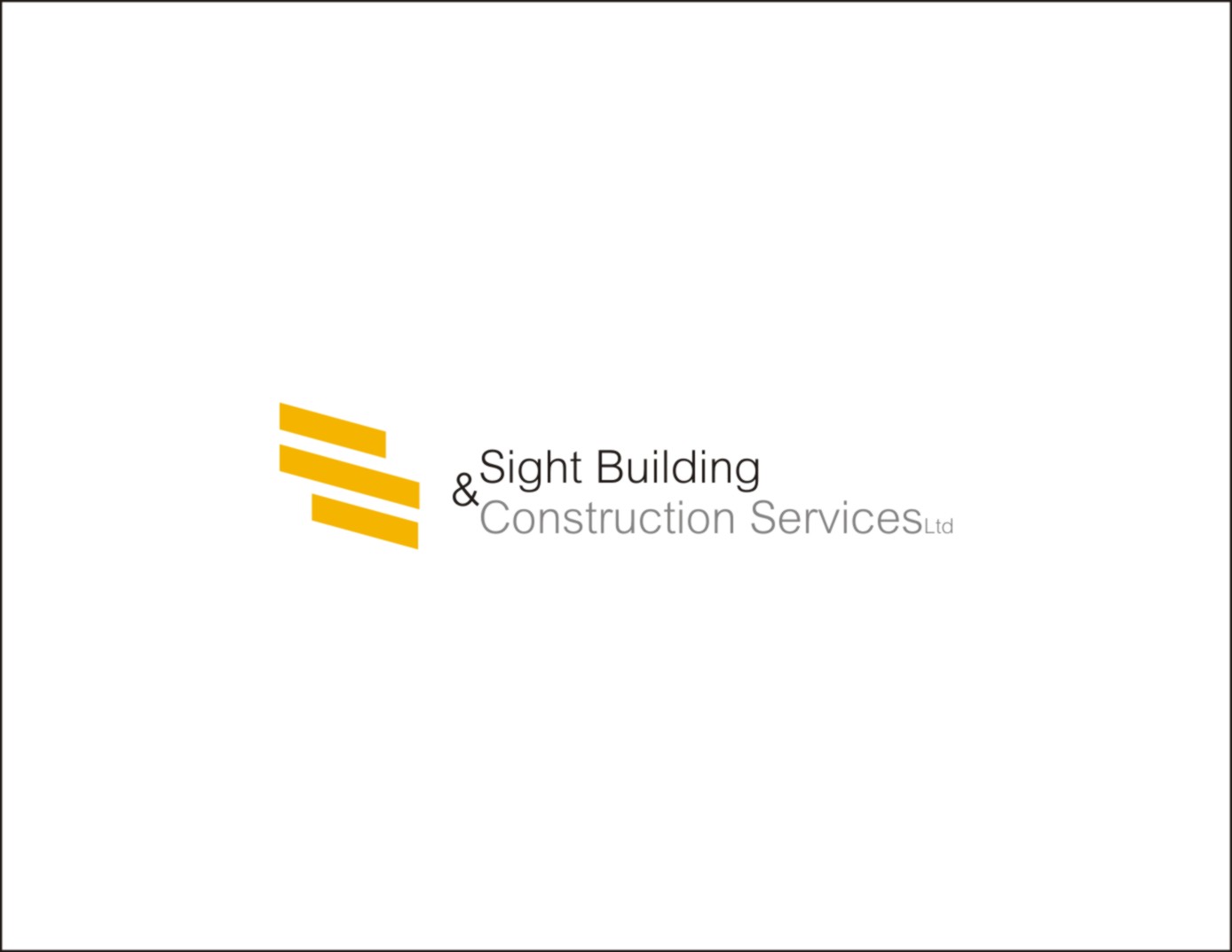 Diseño de Logo por Sinarte para Sight Building & Construction Services Ltd | Diseño #199052
