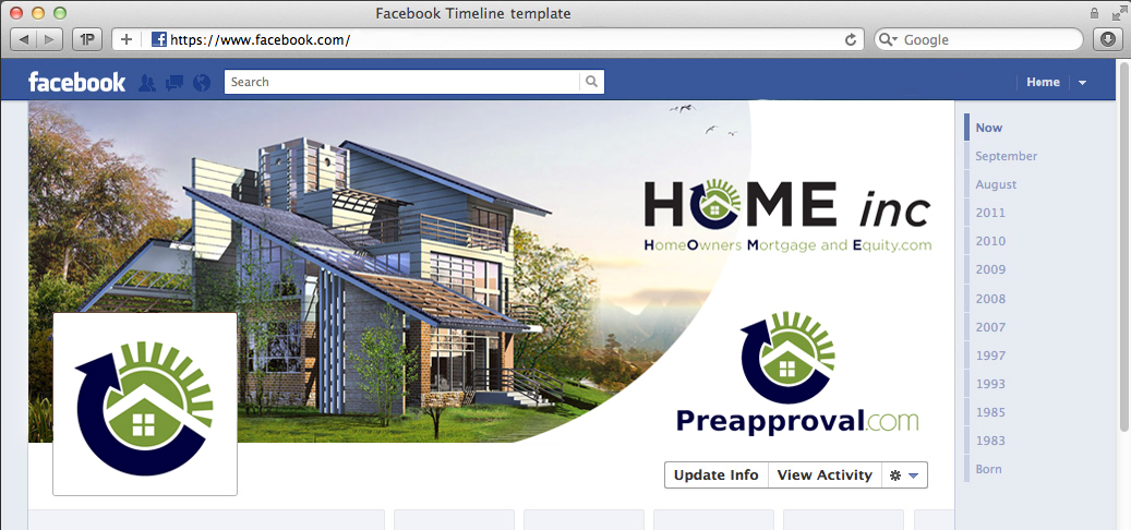 Facebook Design by Tenti Studio for HOME inc | Design #4320120