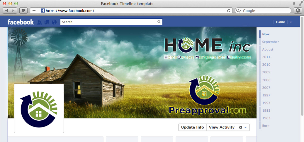 Facebook Design by Tenti Studio for HOME inc | Design #4320125