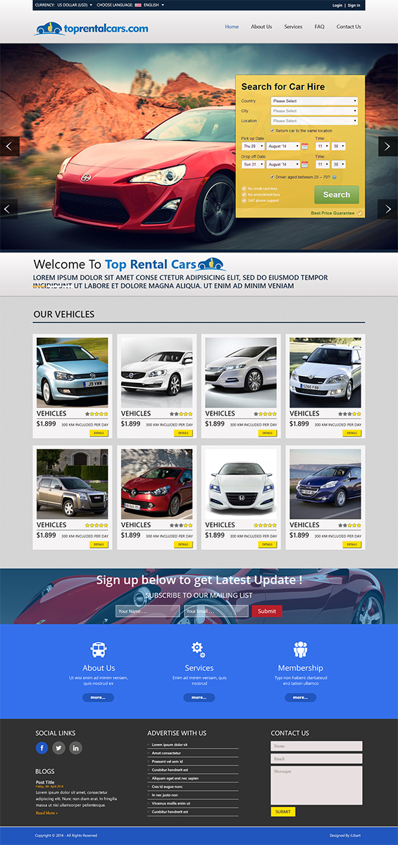 Diseño Web por iLibart para este proyecto | Diseño #4381444
