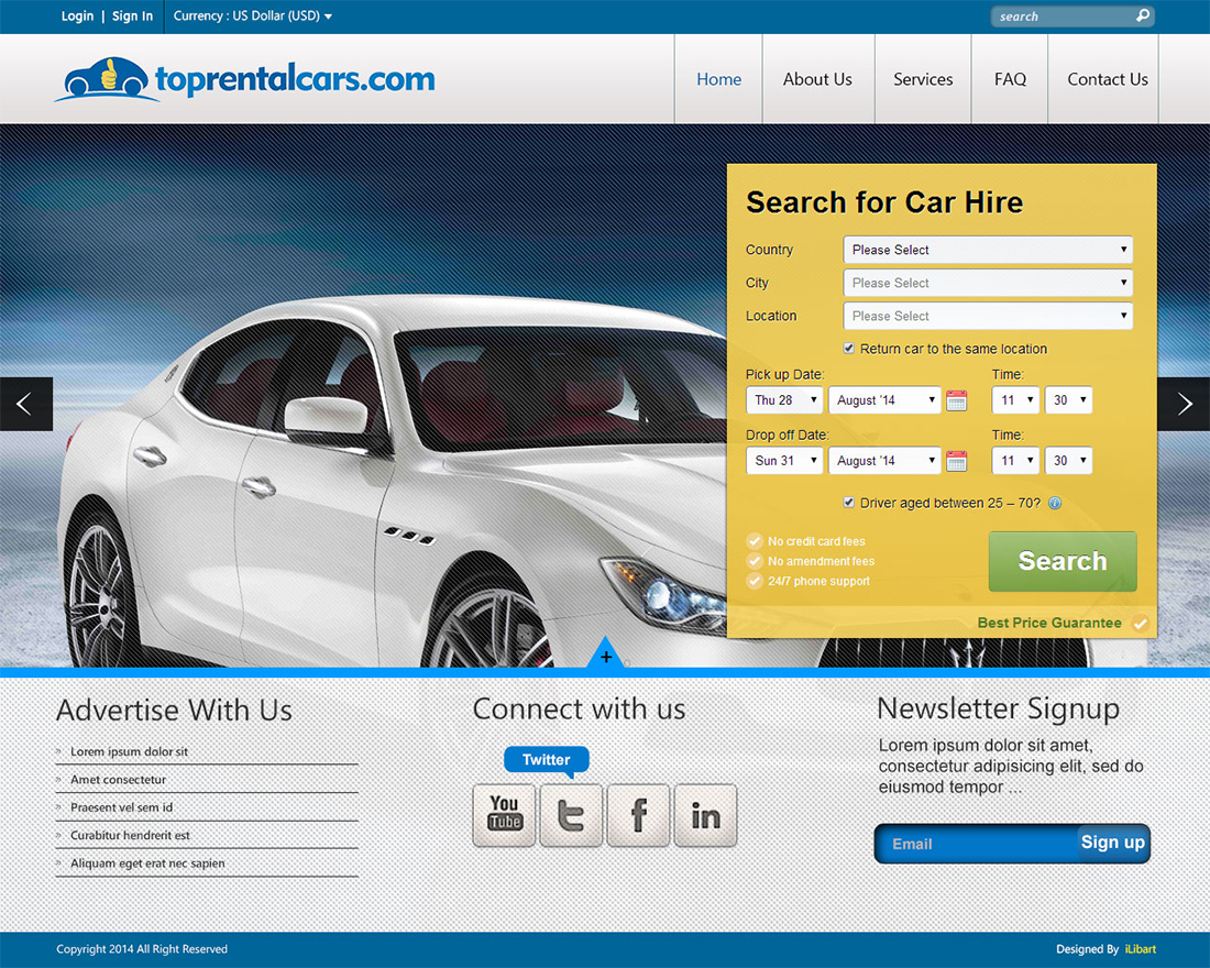 Web Design by iLibart for this project | Design #4382622