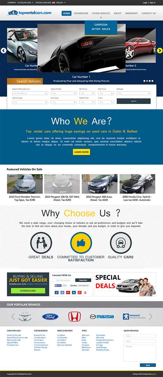 Web Design par iLibart pour ce projet | Design #4382875
