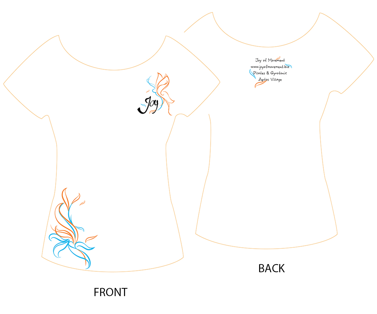T-shirt Design by Rainfoka for Joy of Movement, LLC | Design #4365276