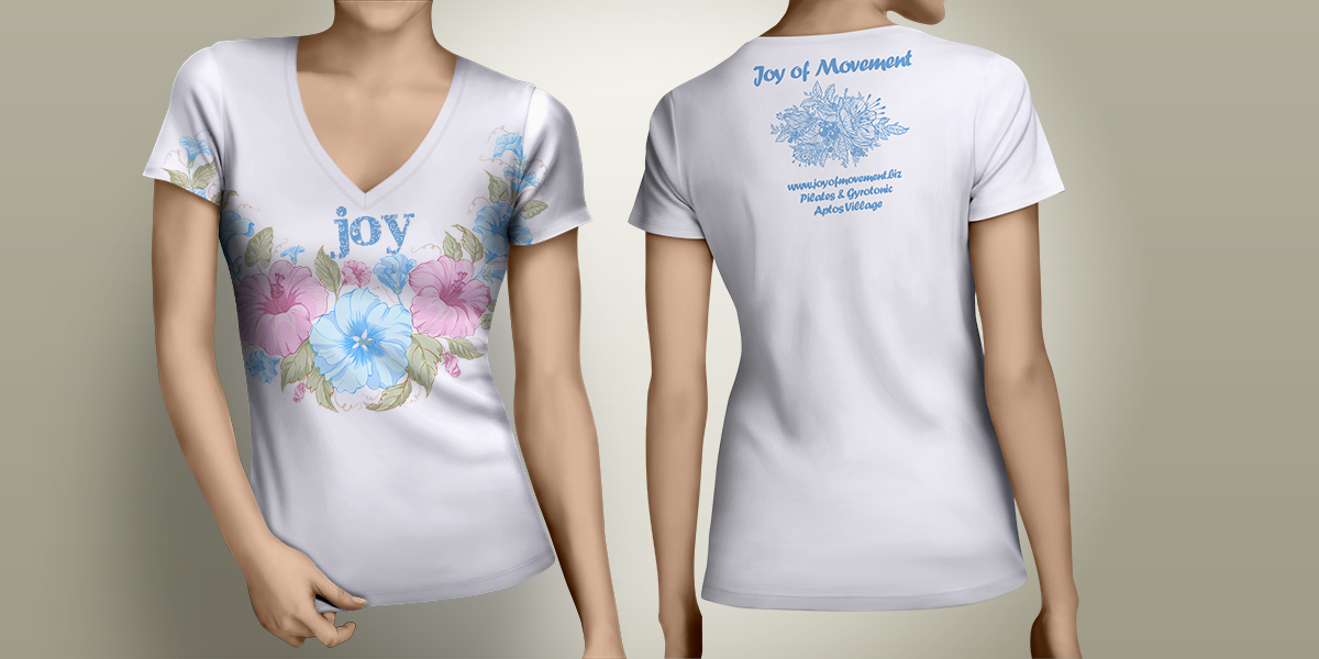 T-shirt Design by celio88 for Joy of Movement, LLC | Design #4394424