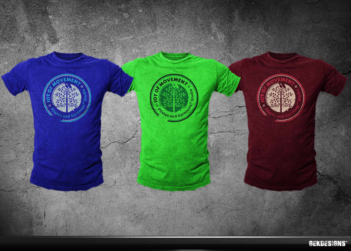 T-shirt Design by gekgrfx for Joy of Movement, LLC | Design: #4491874
