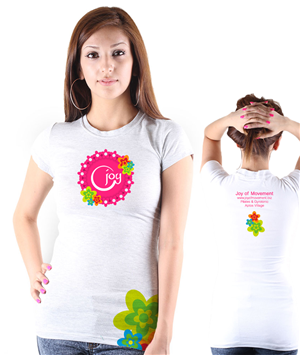 T-shirt Design by FutureDesigne for Joy of Movement, LLC | Design: #4416731