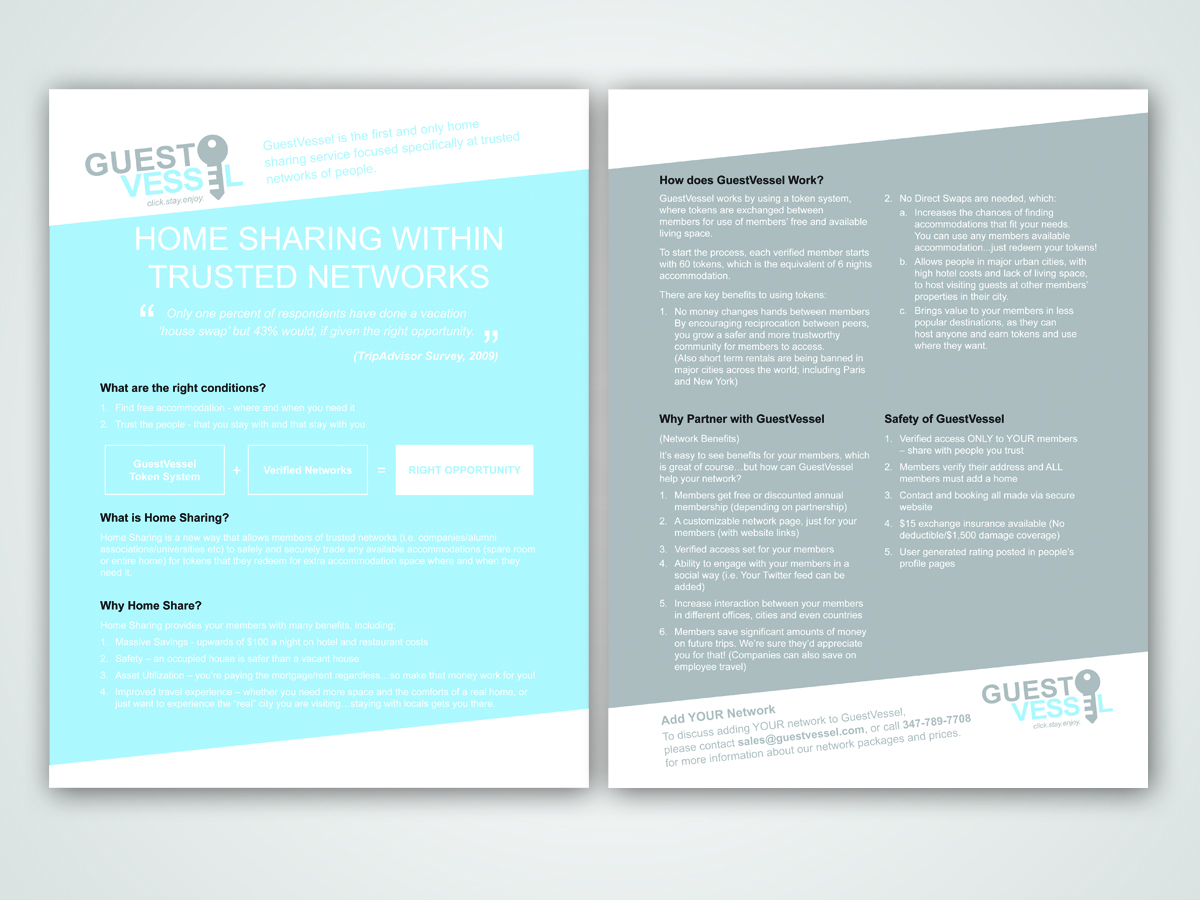 2 Page Brochure >> Serious Modern It Company Brochure Design For A Company By 2 Page Brochure >> Serious Modern It Company Brochure Design For A Company By