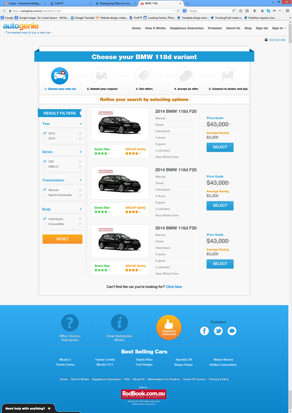 Web Design by Hashim Creetto for this project | Design #4471227