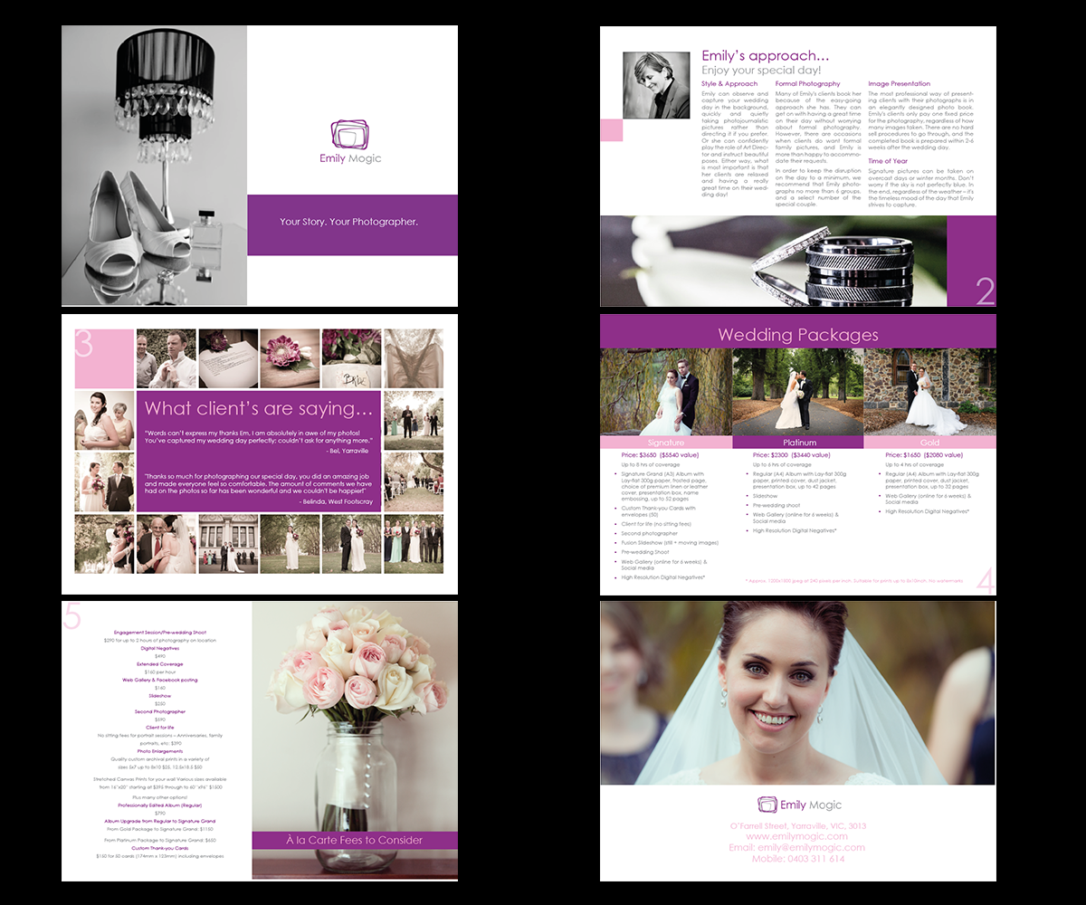 Brochure Design by AngelGu for this project | Design #4403852