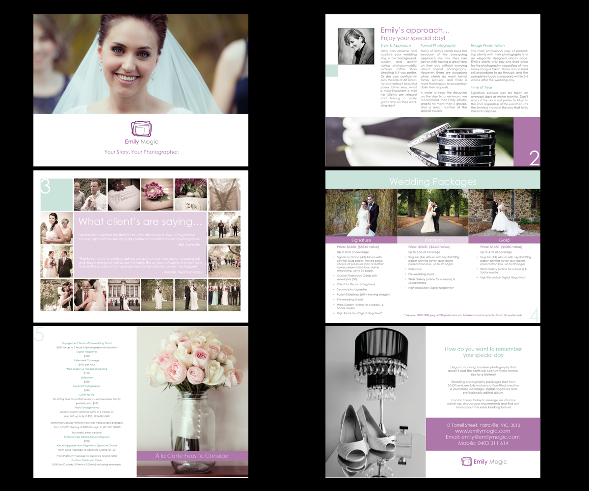 Brochure Design by AngelGu for this project | Design #4408155