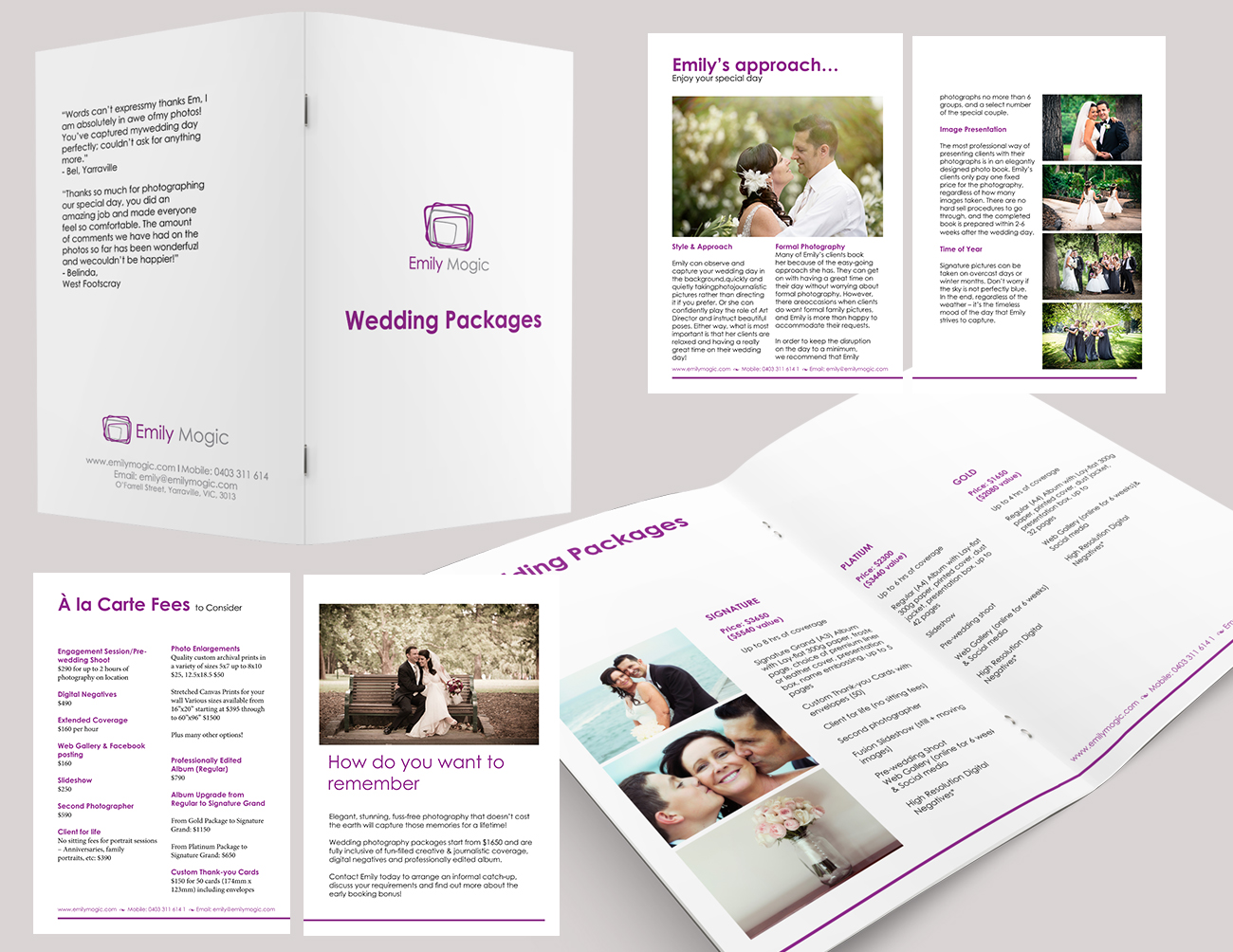 Brochure Design by Mudboots for this project | Design #4390968