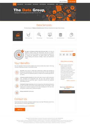 Wordpress Design by Eminente for this project | Design: #4329498