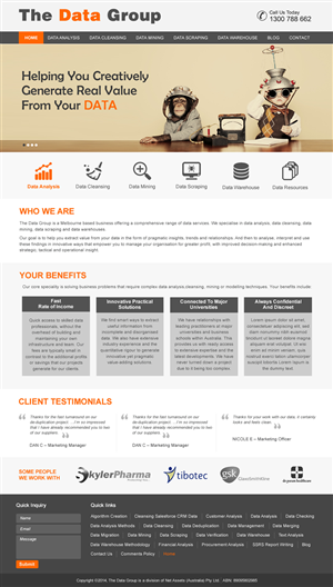 Wordpress Design by harmi_199 for this project | Design: #4392582