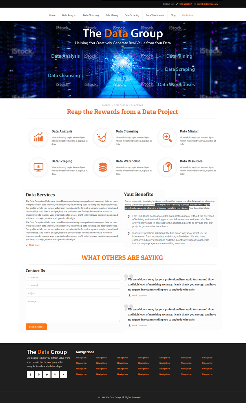 Wordpress Design by J. Chaturvedi for this project | Design #4338169