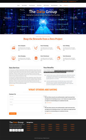 Wordpress Design by J. Chaturvedi for this project | Design: #4338169