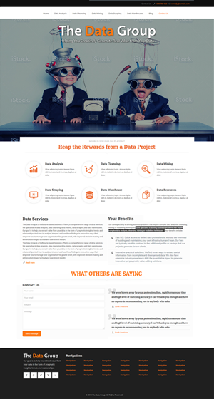 Wordpress Design by J. Chaturvedi for this project | Design: #4359015