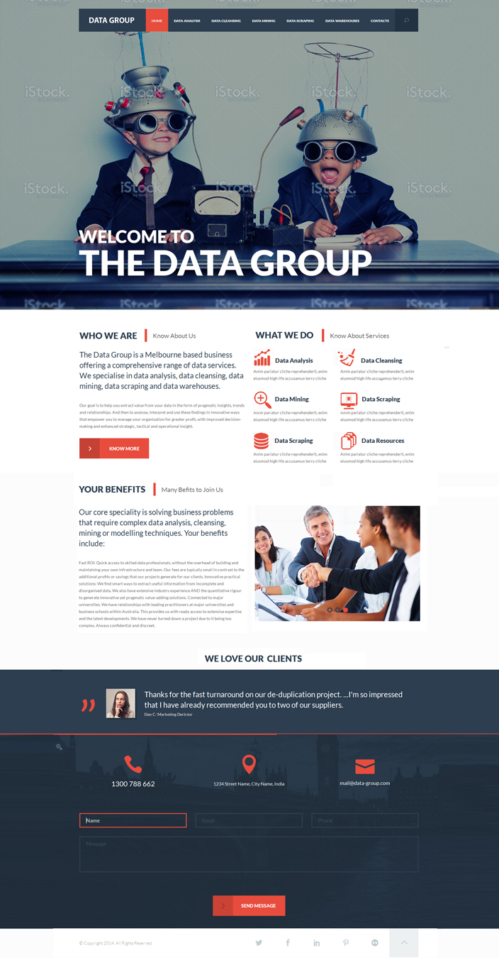 Wordpress Design by J. Chaturvedi for this project | Design #4363767